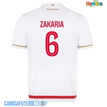 Camisa de time de futebol AS Monaco Denis Zakaria #6 Replicas 1º Equipamento 2025-26 Manga Curta
